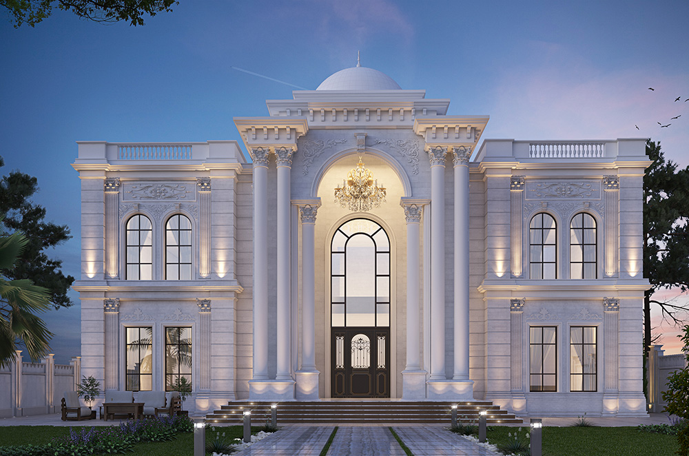 Classic Design Villa Sharjah Engineering Consultants 4096